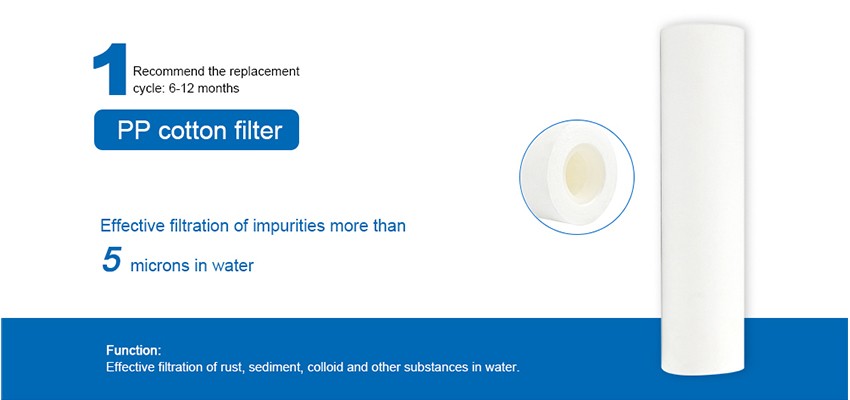Очистка воды в Аманда-Хаус-Хоус-Файв тяжелая и высокая точная фильтрационная шага