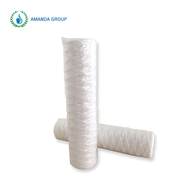 Картридж фильтра с намотанной струной из полипропилена