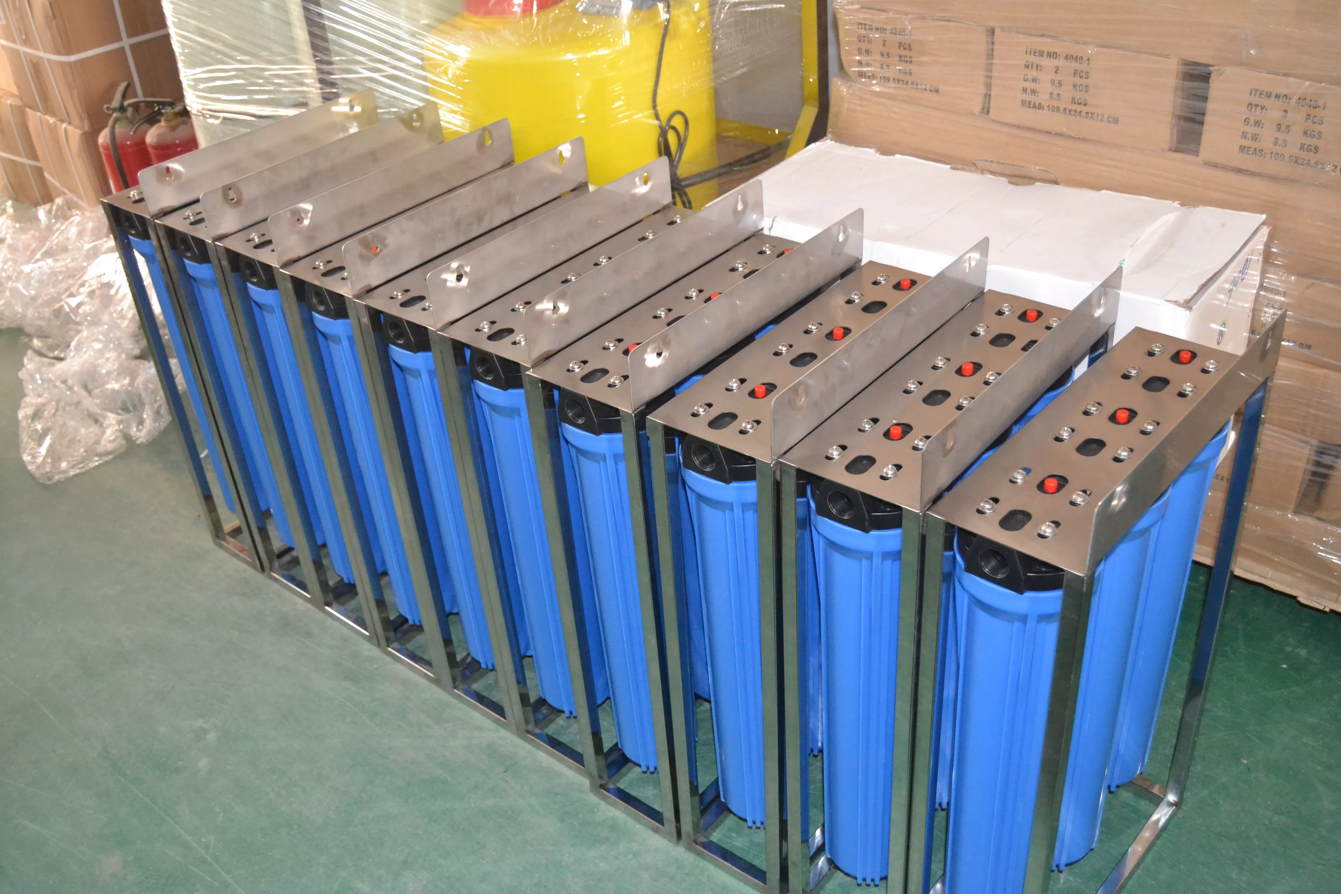 3-ступенчатая система фильтрации воды для всего дома