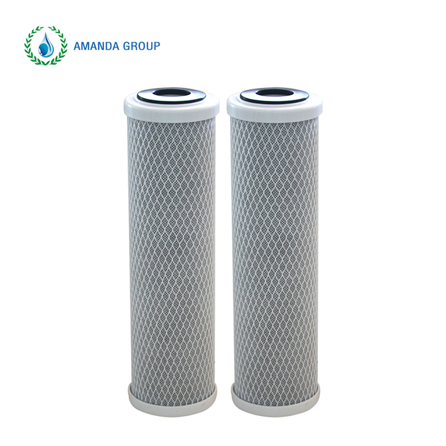 CTO 4.5"x20" 0,5 микрон Кокосовый угольный фильтрующий картридж